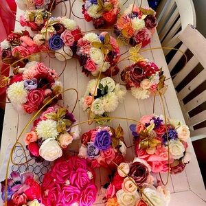 Beautiful Faux Floral Centerpieces